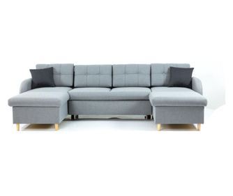 Kutna sofa na razvlačenje u obliku slova U