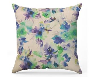 Μαξιλαροθήκη blue flowers 45x45 sm.