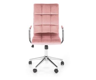 Scaun birou gonzo 4 roz 53 x 60 x 93 - 105 x 48 - 60 cm