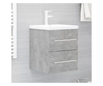 Ormarić za umivaonik siva boja betona 41x38,5x48 cm od iverice