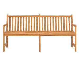 Vrtna klupa 180 cm od masivne tikovine