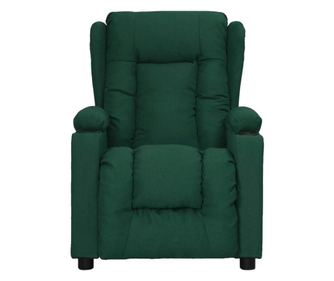 Masažni stol temno zeleno blago