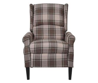 Naslonjač od tkanine bež