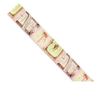 Χαρτί περιτυλίγματος δώρων Retro 200x70 cm Eau de Lavande