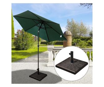 Outsunny Baza Pentru Umbrela De Soare Diametru 3,8-4,8cm Greutate 16kg De Gradina