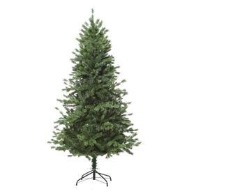 Brad de Craciun HOMCOM 180cm, Pin artificial cu 696 de ramuri, baza rabatabila detasabila HOMCOM