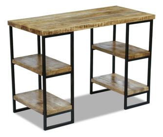 Офис бюро, мангово дърво, 110x50x76 см