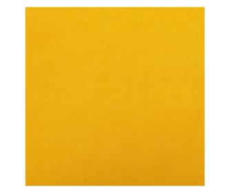 Stolica za opuštanje s osloncem za noge boja senfa baršun/PVC