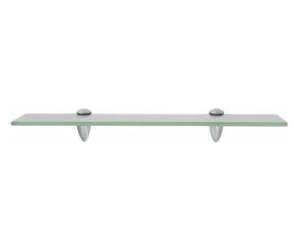 2 db lebegő üvegpolc 50 x 10 cm 8 mm
