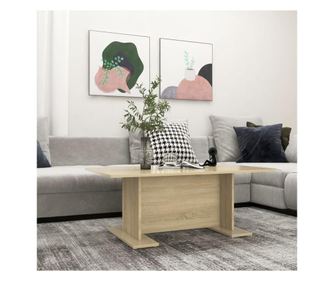 Dohányzóasztal, Sonoma tölgy, 103.5x60x40 cm, faforgácslap