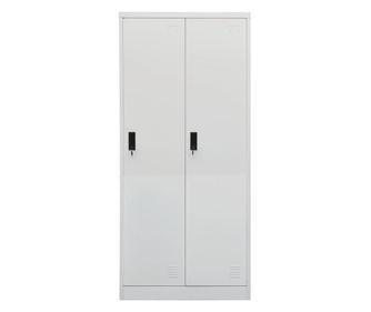 Ormar svjetlosivi 80 x 50 x 180 cm čelični