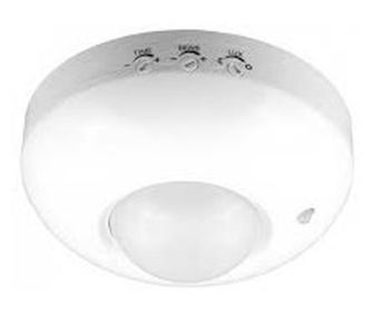 Senzor de miscare,Alb,cu deschidere 360º,Raulconstruct,Alarma sonora