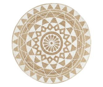 Kzzel sztt fehr mints sznyeg, 150 cm, juta