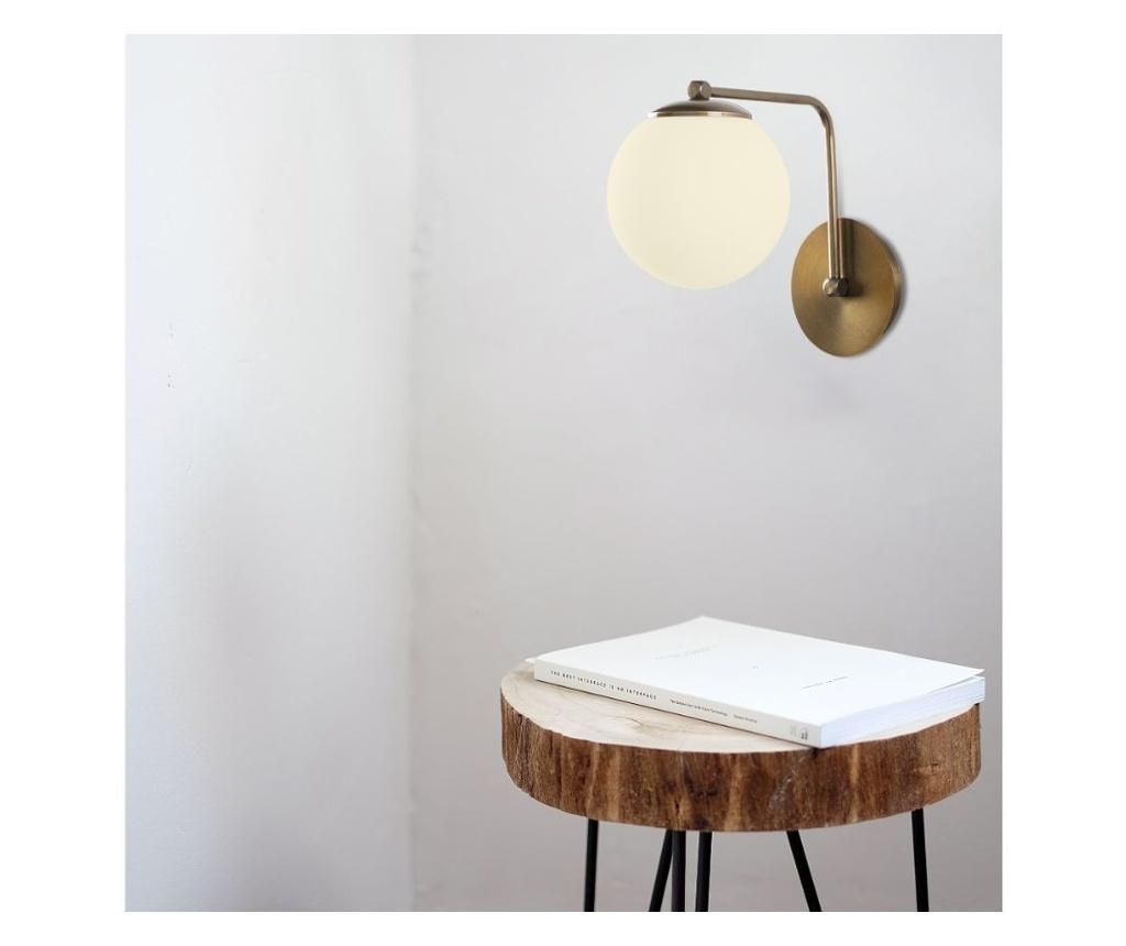 Lustră de perete DAISY Aurie