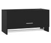 Ormar crni 70 x 32,5 x 35 cm od iverice