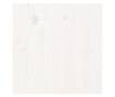 fehér tömör fenyőfa tálalóasztal 100 x 35 x 75 cm