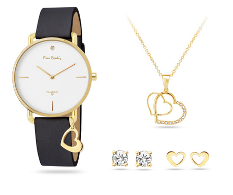 Ceas Pierre Cardin Gift Set   & Necklace & Earrings PCDX8464L23 pentru Femei