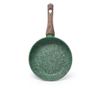 Tigaie Fissman-Malachite, aluminiu, verde/maro