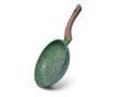 Tigaie Fissman-Malachite, aluminiu, verde/maro