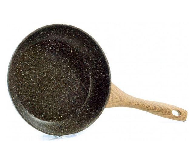 Tigaie Fissman-Magic Brown, 24 x 4,9 εκ., αλουμίνιο, maro