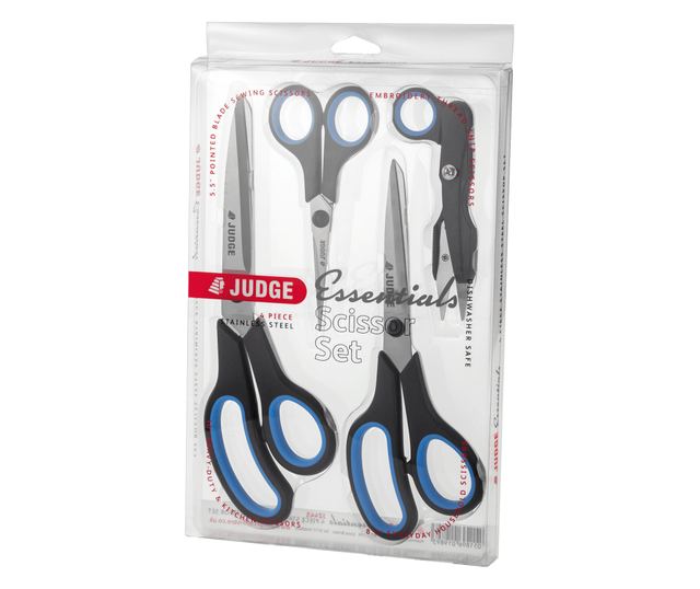 Zestaw 4 nożyczek kuchennych, Judge