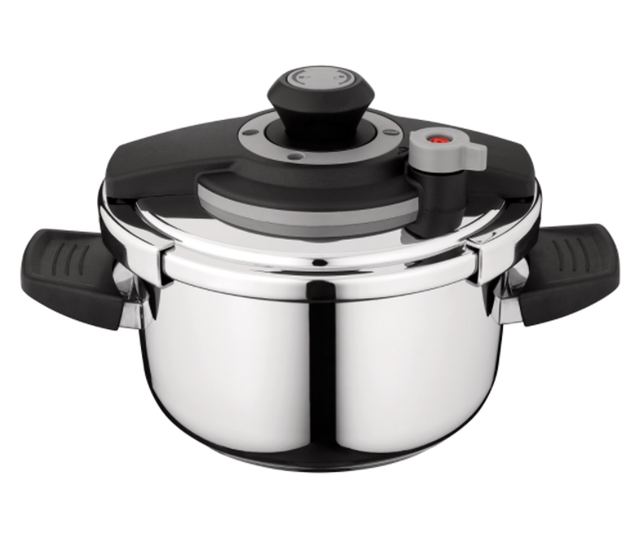 2 darab BergHoff-Vita gyorsfőző szett, rozsdamentes acél, ezüstözve