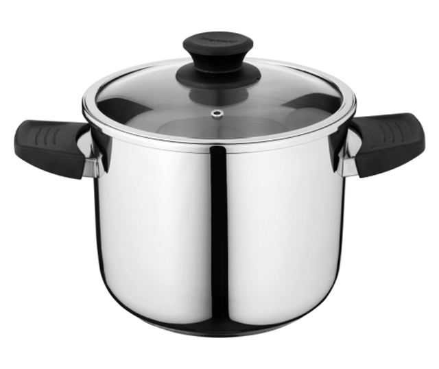 2 darab BergHoff-Vita gyorsfőző szett, rozsdamentes acél, ezüstözve