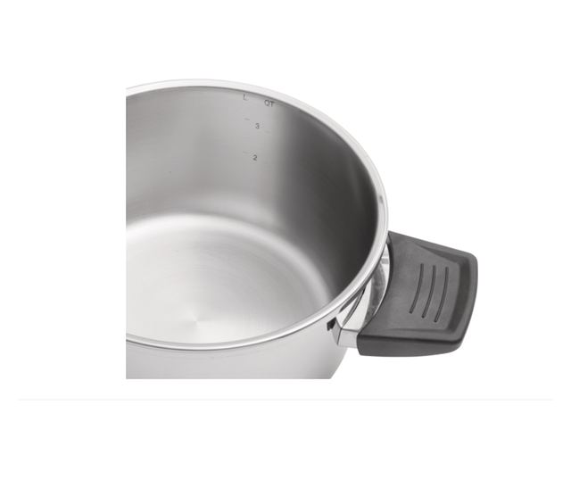 2 darab BergHoff-Vita gyorsfőző szett, rozsdamentes acél, ezüstözve