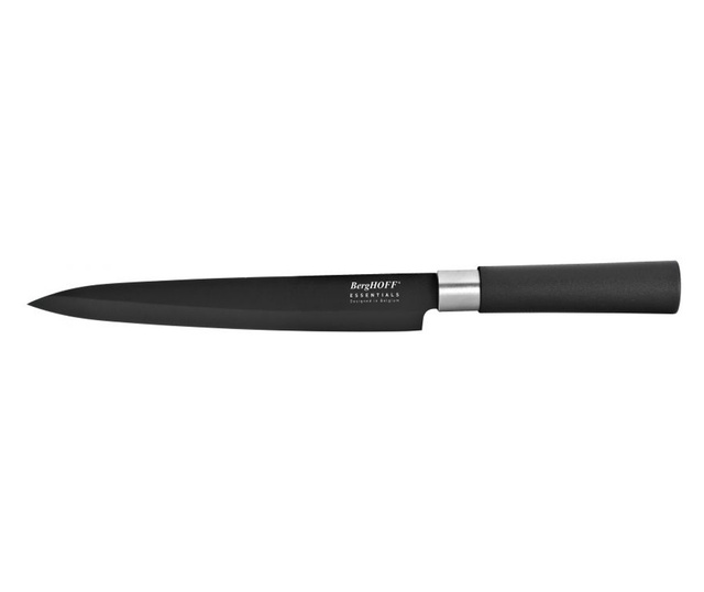 4 késből álló készlet BergHOFF-Essentials, rozsdamentes acél, fekete