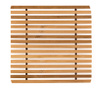 Kiváló háztartási edénytartó, bambusz, 18x18x0,6 cm, barna
