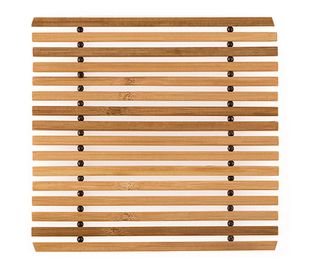 Suport pentru oala Excellent Houseware, bambus, 18x18x0.6 cm, maro