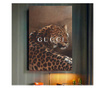 Vászonnyomat Vászonnyomat, Gucci Leopard, 80x120cm 80x120 cm