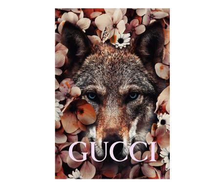 Vászonnyomat Vászonnyomat, Gucci Fox, 80x120cm 80x120 cm