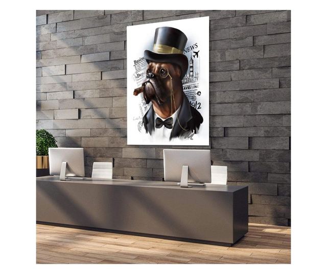 Slika, Bussiness Dog, 20x30cm