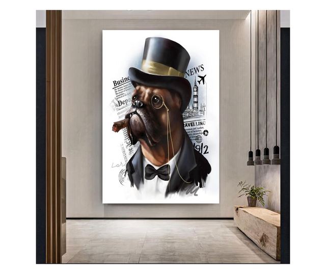 Slika, Bussiness Dog, 20x30cm