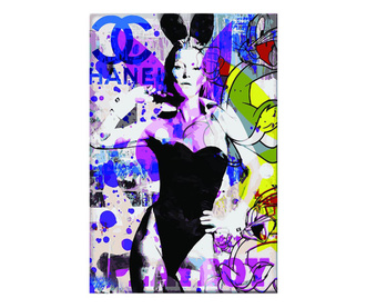 Vászonnyomat Vászonnyomat, Playboy Bunny, 80x120cm 80x120 cm