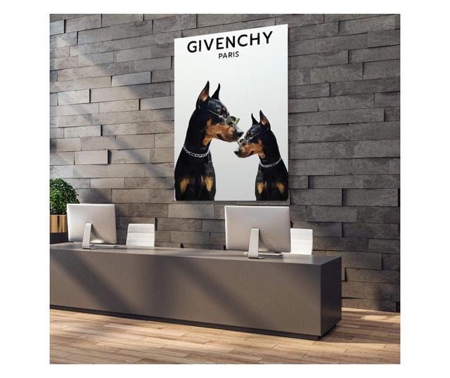 Vászonnyomat Vászonnyomat, Givenchy Dogs, 80x120cm 80x120 cm