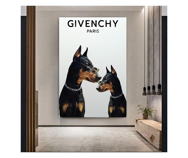 Vászonnyomat Vászonnyomat, Givenchy Dogs, 80x120cm 80x120 cm