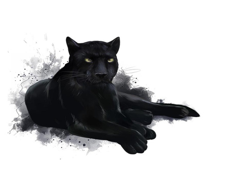 Tablou canvas, black panther,