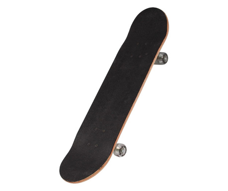 Skateboard KlaussTech cu lungime de 78,5 cm, Material roti PU, Forma concava, Sarcina maxima 100 Kg, Multicolor