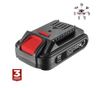 Вентилатор за листа, с 2 x 2 Ah батерии, 2x18V литиево-йонно зарядно устройство, Graphite Energy