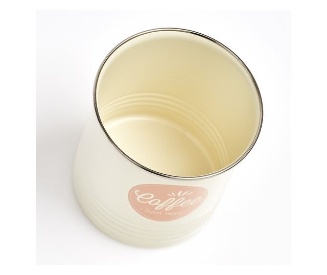 3 darabos Zeller-Sweet Home kávé/cukor/tea tárolóedény készlet, fém, többszínű