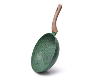 Fissman-Malachite patelnia wok, aluminium, zielony/brązowy