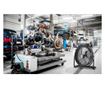 Padlóventilátor, 100 W, 3 sebesség, pozíció állítás, IP44, 50 cm, NEO