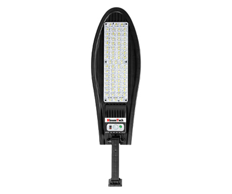 Lampa Solara, KlaussTech, Senzor de Miscare, Putere 80W, IP65, Negru