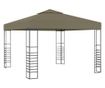 Vrtni paviljon, Taupe siva, 3 x 3 m, 180 g/m² thumbnail 1