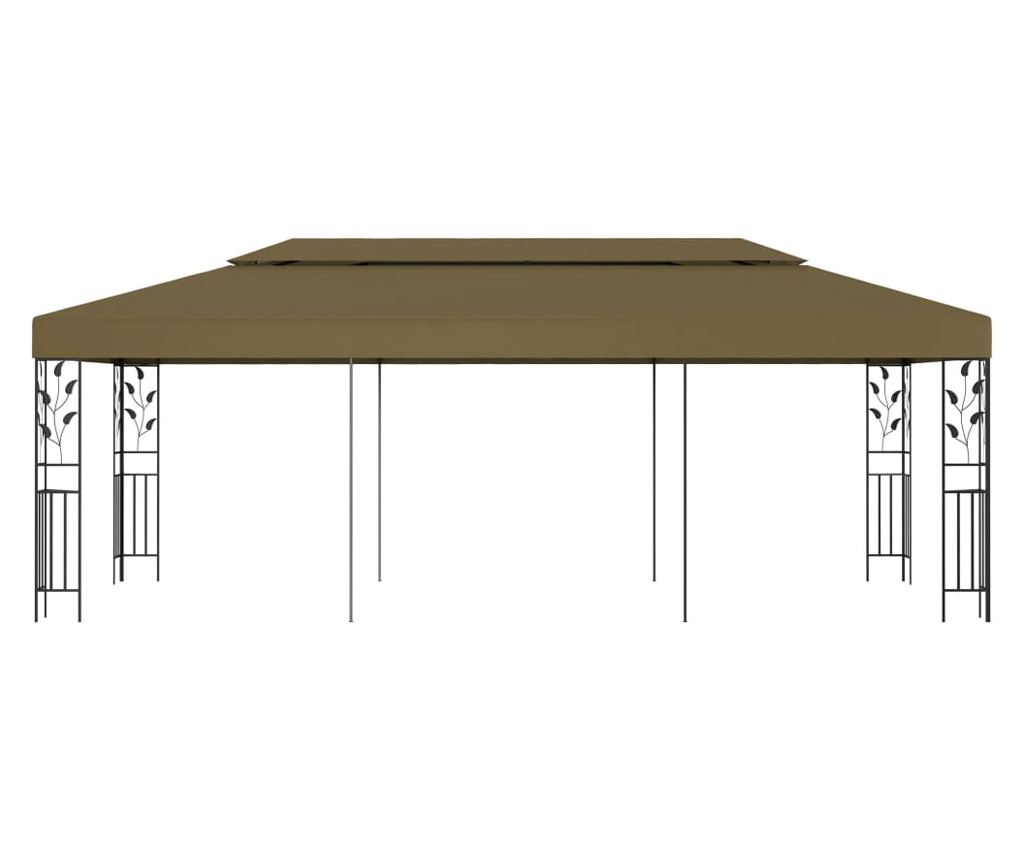 Павилион, сив къртица, 6 x 3 m, 180 g/m² - 2