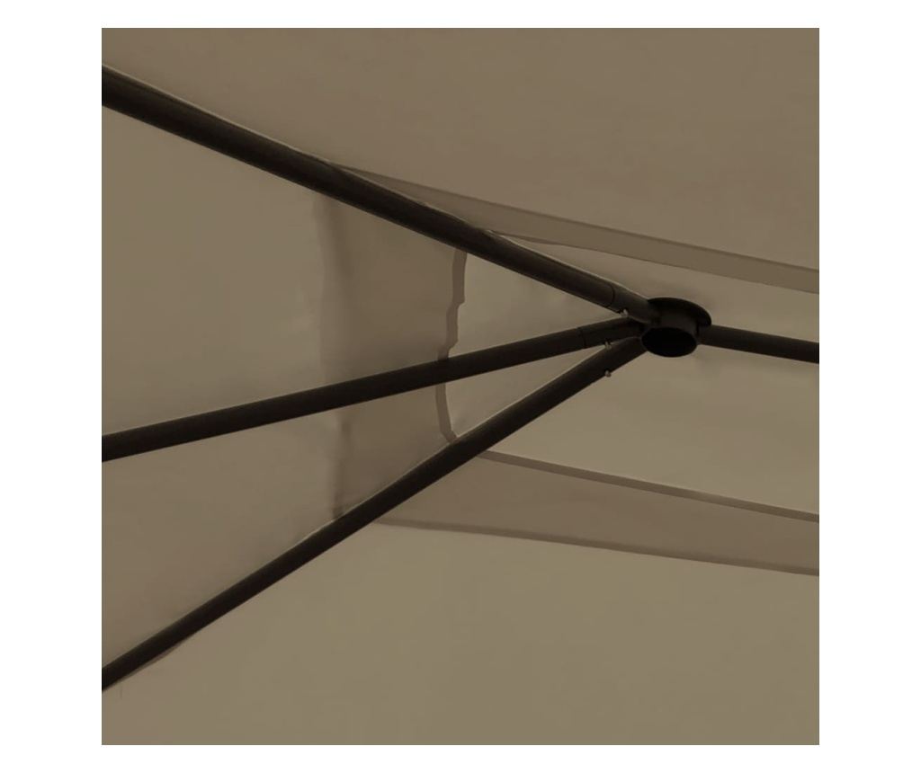 Павилион, сив тауп, 3x4x2,6 м, 160 г/м² - 3