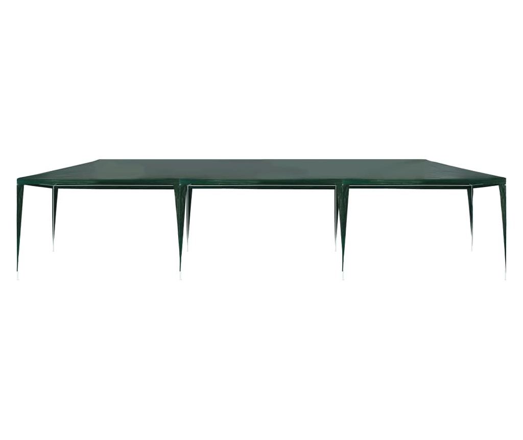 Шатра за парти, зелена, 3 x 9 м, PE - 2
