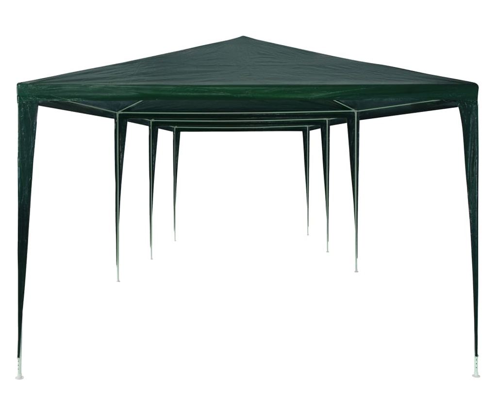 Шатра за парти, зелена, 3 x 9 м, PE - 3